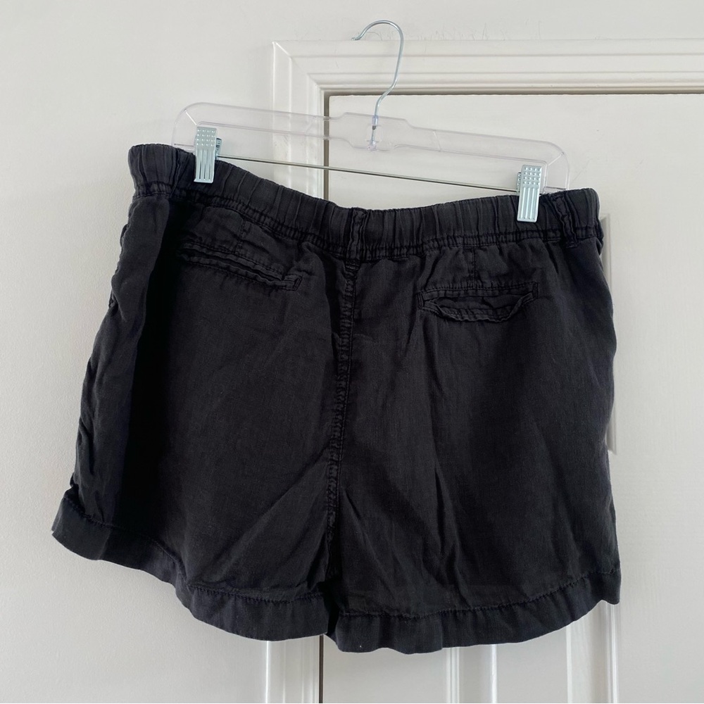 Caslon Black Linen Drawstring Shorts with Pockets *gently worn* - Picture 2 of 15